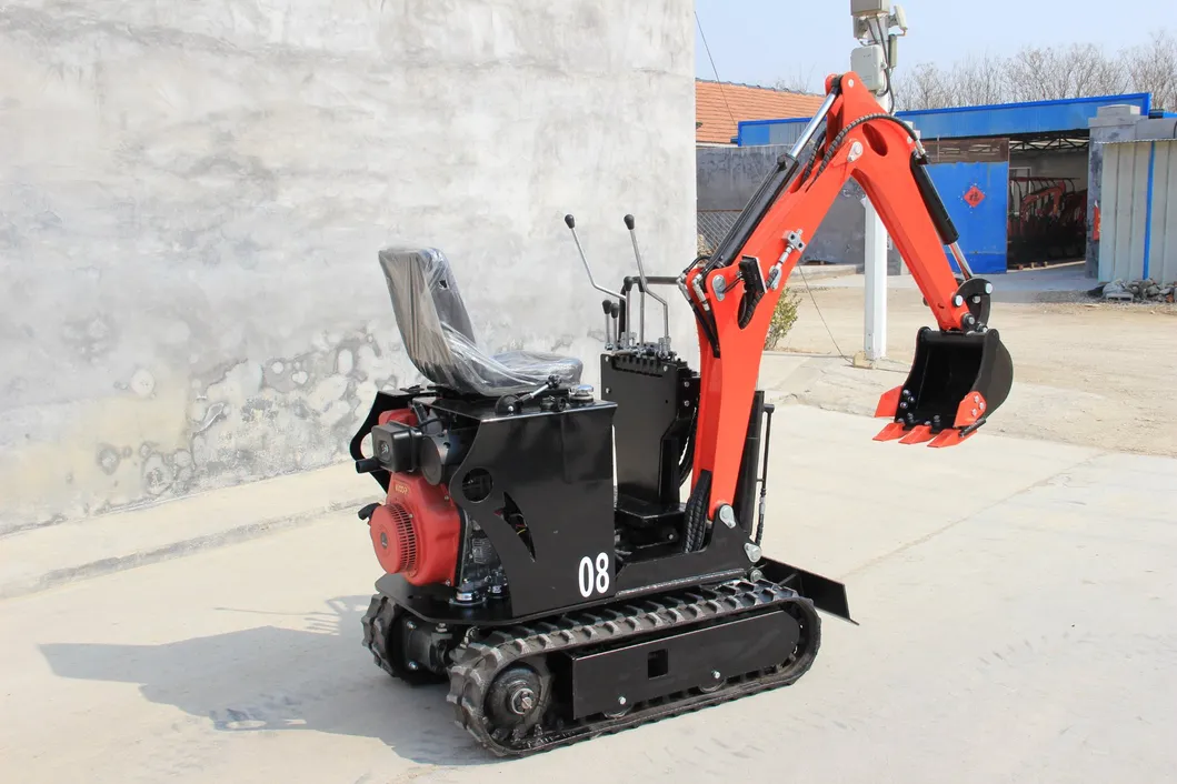 China Manufactured Marine Excavator 0.8t with Rubber Track