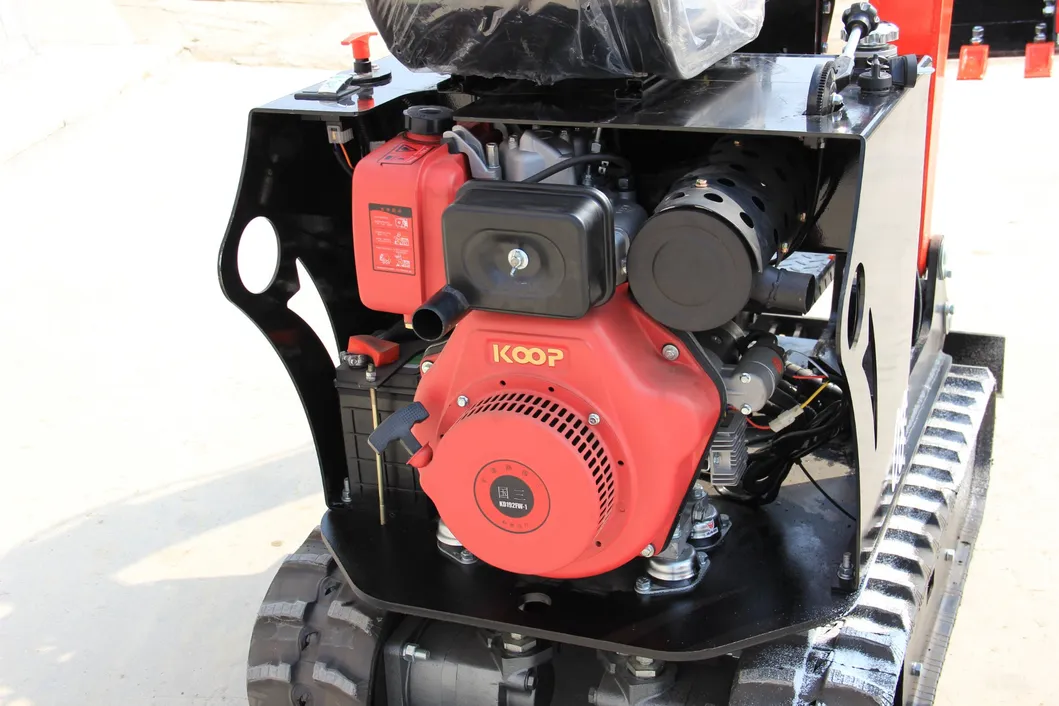 China Manufactured Marine Excavator 0.8t with Rubber Track