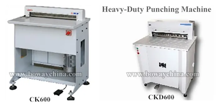 China Manufacturer Factory Ck600 Heavy Duty Hole Punching Machine for Book Binder