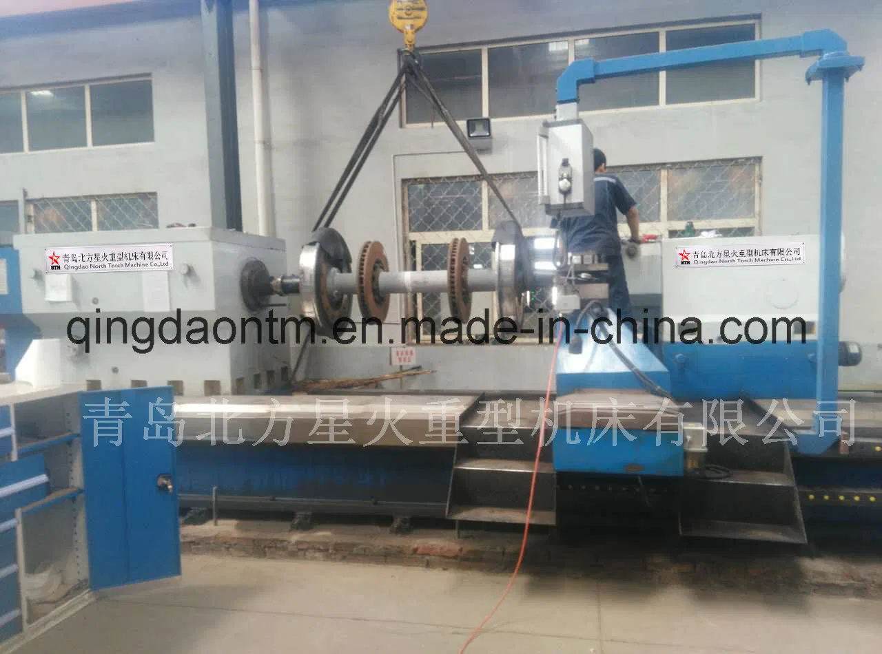 China Professional Railway Wheel CNC Lathe with 2 Years Warranty (CG61160)
