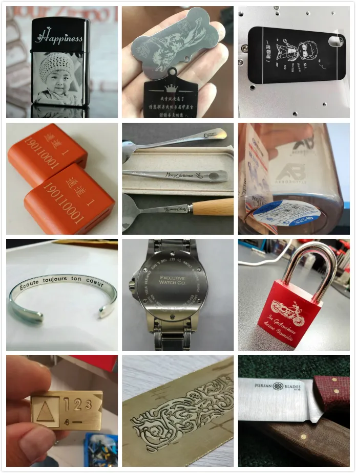 China Supplier Manufacture Promotion Personalized Watch Fiber Laser Marking Machine