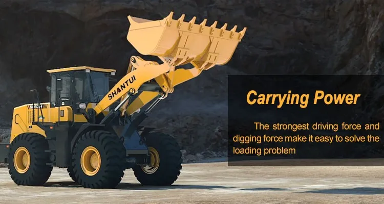 China Top Loaders Shantui Wheel Loader 5 Ton Front End Loader L53-C3