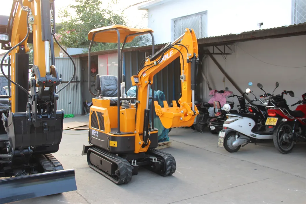 China We12 Small Track Excavator Mini Digger with High-Performance Japanese Engine