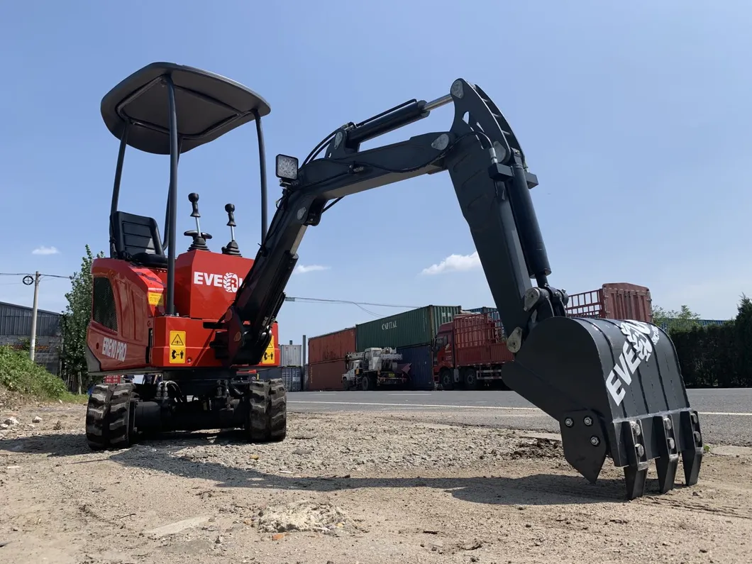 Chinese Everun ERE10 PRO 1ton Mini Crawler Micro Diggers Excavators for Sale