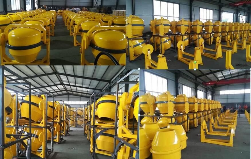 Cm400 China Hot Gasoline or Diesel Engine Concrete Cement Mixer