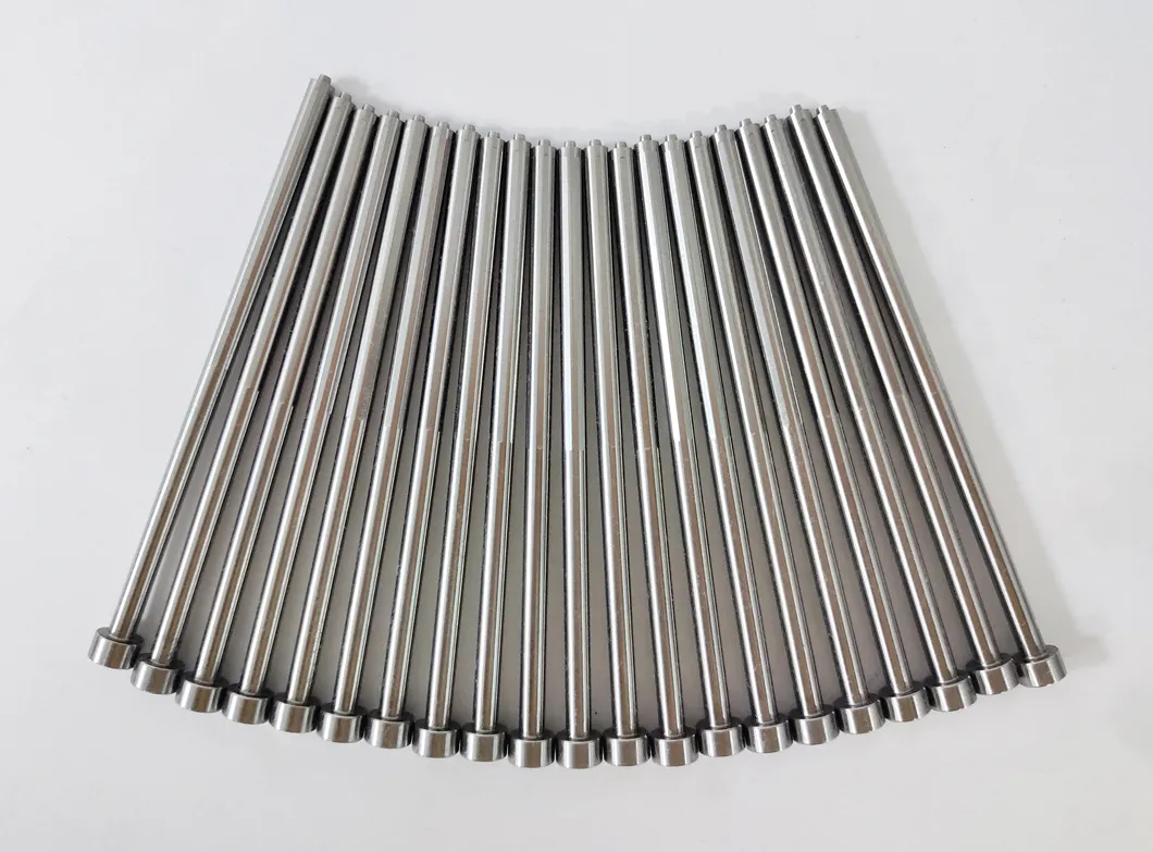 CNC Machining Center Hitachi Material Straight Ejector Pins and Sleeves for Custom Made Plastic Mold Components
