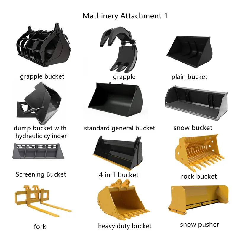 Construction Machinery Attachment High Dump Bucket for Wheel Loader