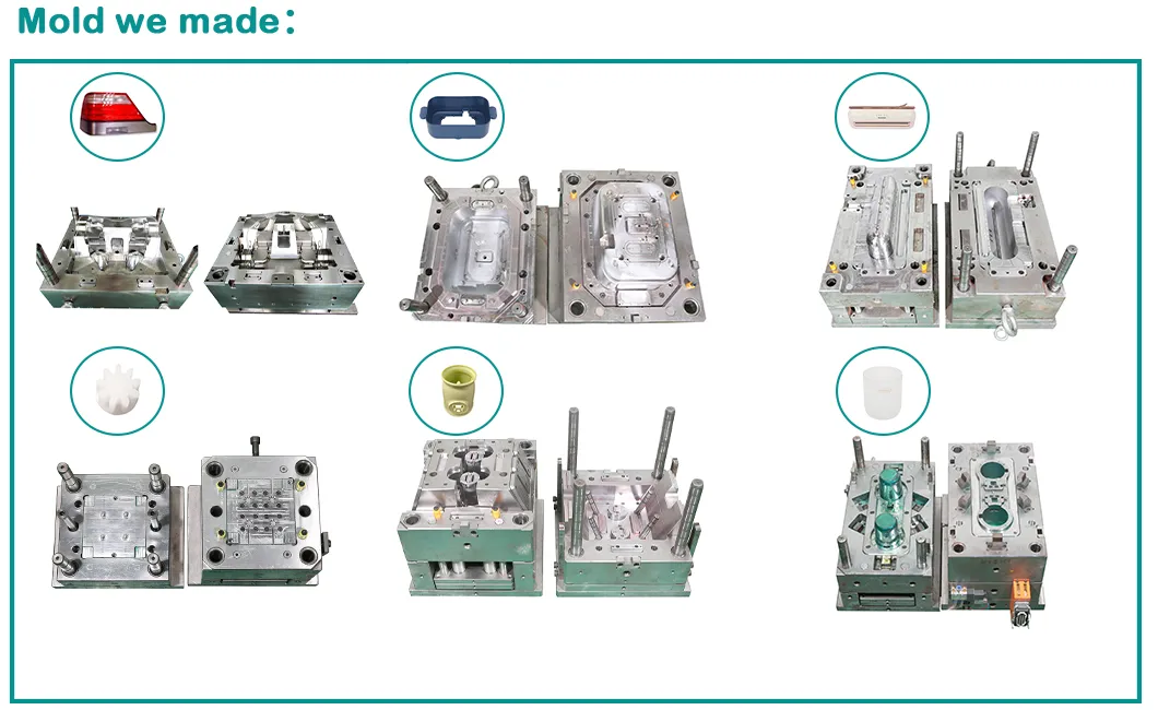 Cost-Effective Plastic Injecton Mould Mold Molds for Auto Parts Water Bottle Bottle Cap Supplement Jar Lid Soap Hose Battery