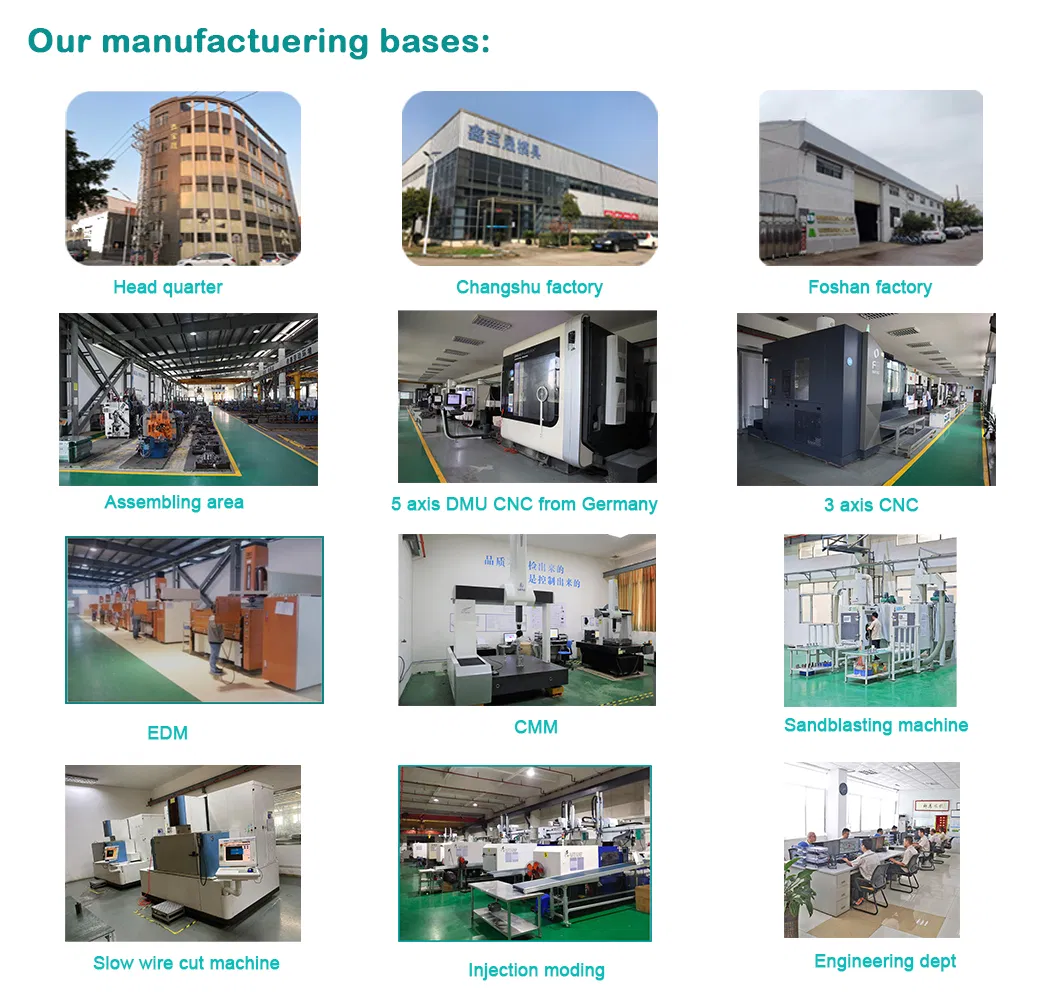 Cost-Effective Plastic Injecton Mould Mold Molds for Auto Parts Water Bottle Bottle Cap Supplement Jar Lid Soap Hose Battery