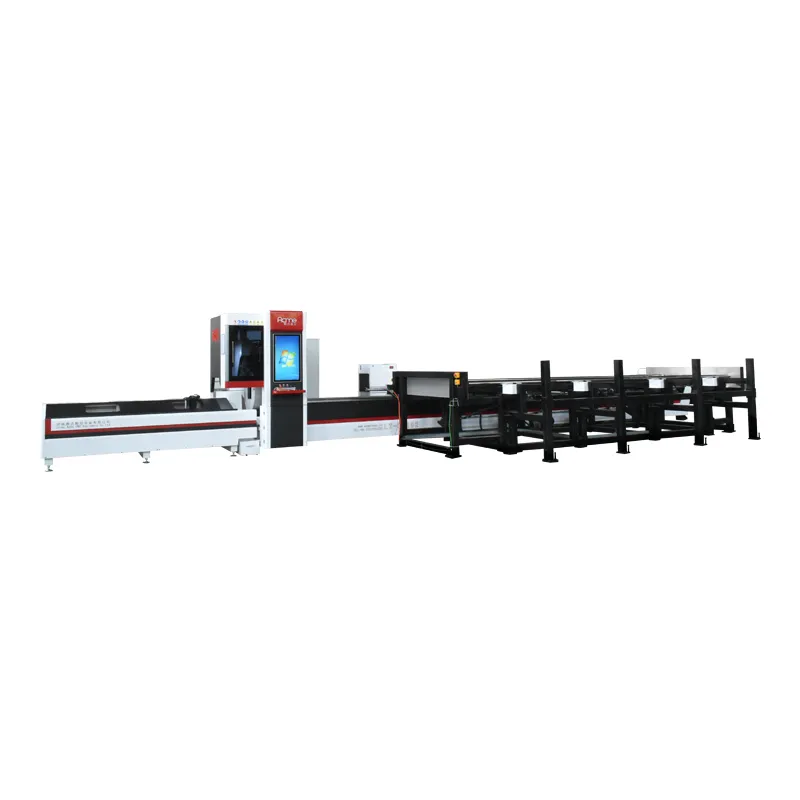 Cutting Carbon Steel, Stainless Steel, A1000W-4000W Metal Tube and Pipe Fiber Laser Cutting Machine Lt-6020e
