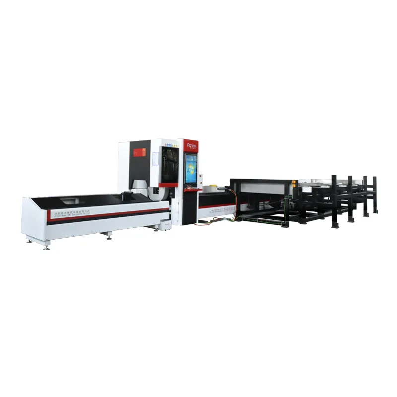 Cutting Carbon Steel, Stainless Steel, A1000W-4000W Metal Tube and Pipe Fiber Laser Cutting Machine Lt-6020e