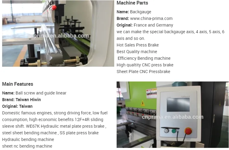 Delem Da58t 4 Axis Sheet Metal Hydraulic CNC Press Brake