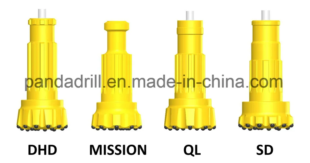 DHD 3.5 90 mm DTH Hammer Drill Bit in Mining Tunneling Surface and Underground Project