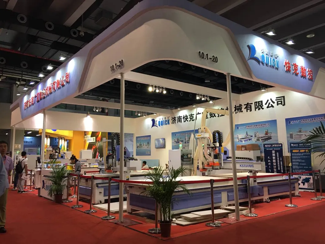 Discount Price 4 Axis CNC Router Machine for Door Cabinet Furniture Making 1325