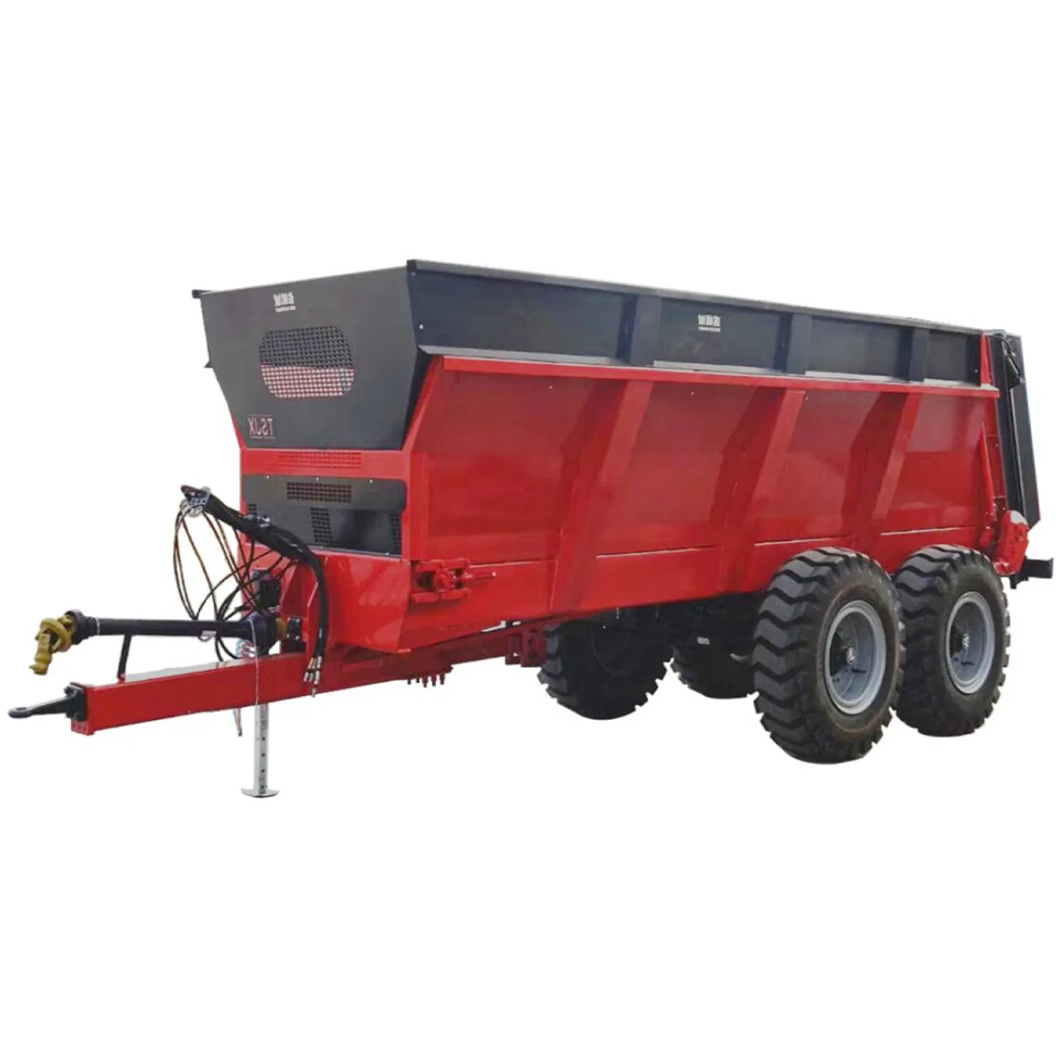 Dry/Wet Livestock Manure Spreader / Granular Organic Fertilizer/Powdered Organic Fertilizer Distributor for Farm