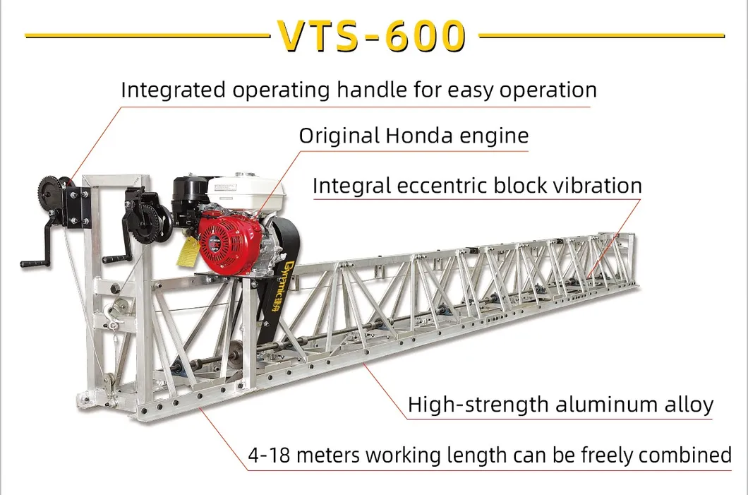 Dynamic Leveling Machine (VTS-600) Gasoline Truss Screed