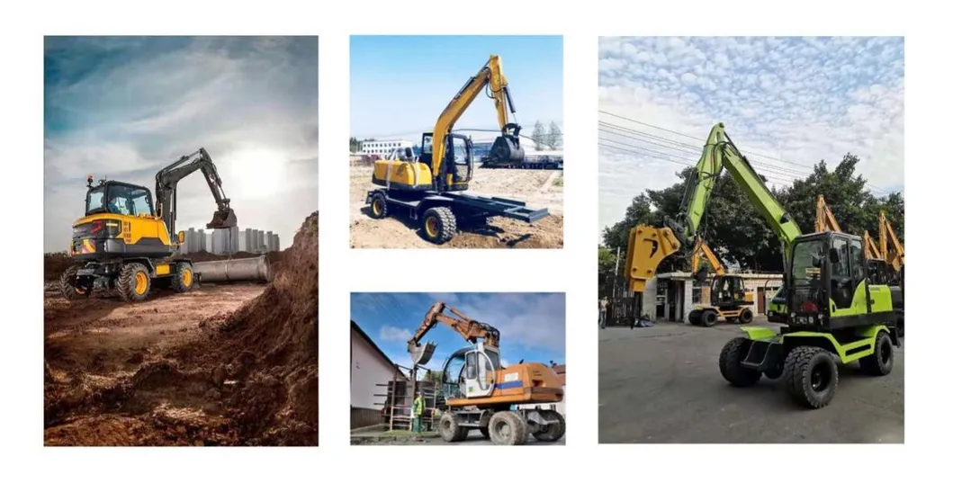 Easy to Deal with All Kinds of Miscellaneous L75W-8y Wheel Excavator