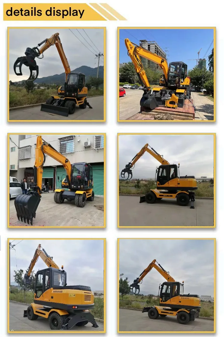 Easy to Deal with All Kinds of Miscellaneous L75W-8y Wheel Excavator