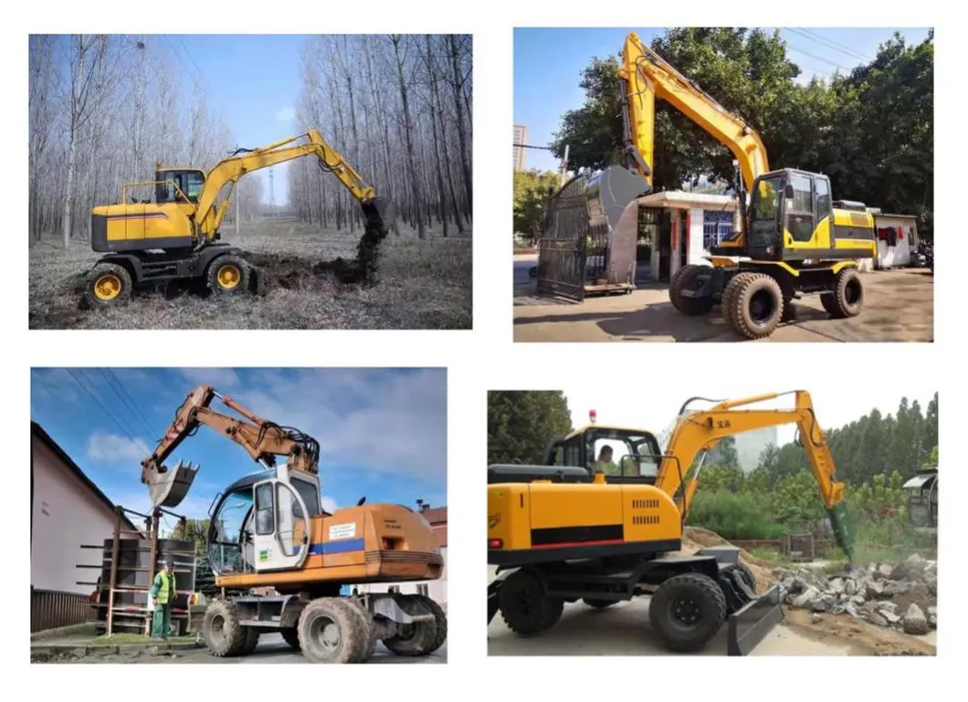 Easy to Deal with All Kinds of Miscellaneous L75W-8y Wheel Excavator