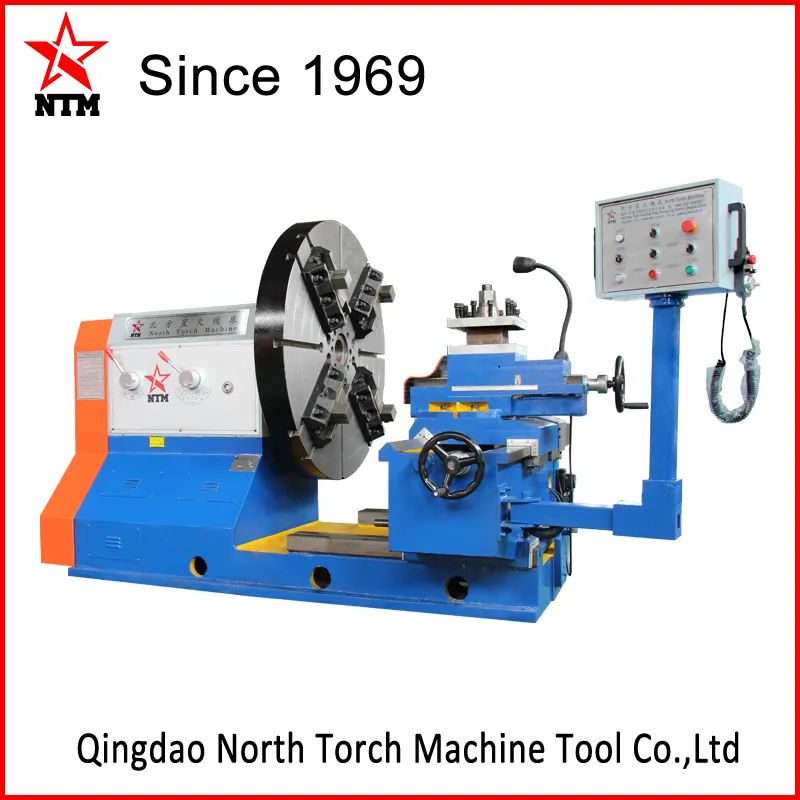 Economic Professional Facing Manual Lathe for Turning Ring Part, Flange