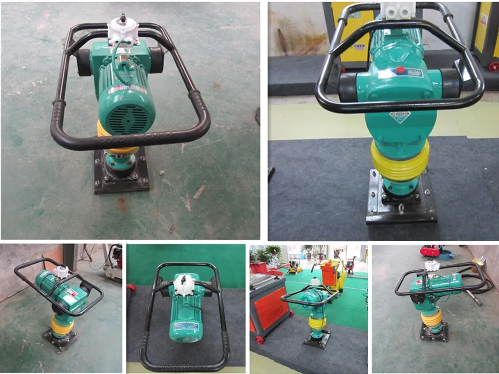 Electric 60kn, 80kg Construction Machinery Tamping Rammer
