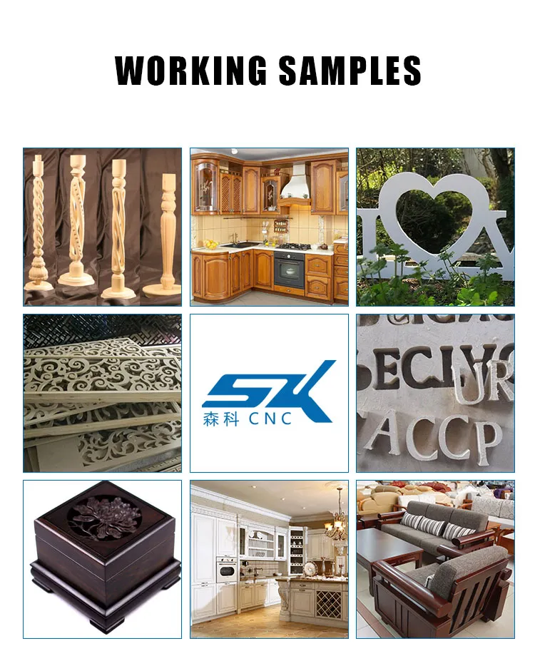 Energy Saving Outlets to All Worldwith Rotary Hot Sale with Leather Metal Engraving Milling Small 1218 Wood CNC Router Machine