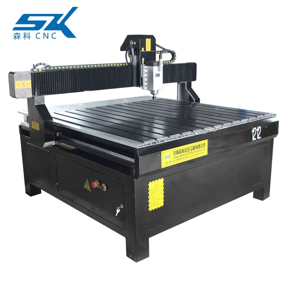 Energy Saving Outlets to All Worldwith Rotary Hot Sale with Leather Metal Engraving Milling Small 1218 Wood CNC Router Machine