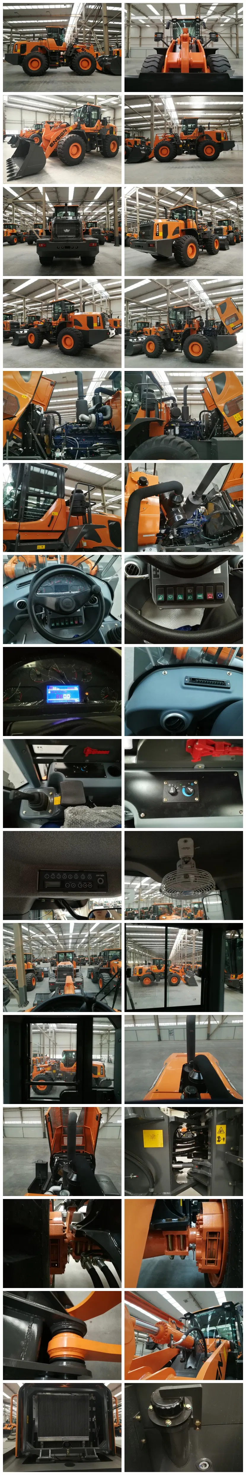 Operating Weight 13-14 Ton Wheel Loader Yx646