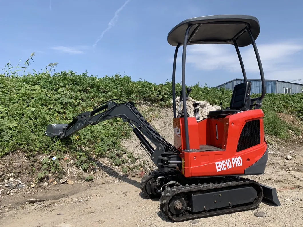 Everun CE Approved New Design Ere10 PRO Mini Hydraulic Crawler Excavator 1ton Mini Digger