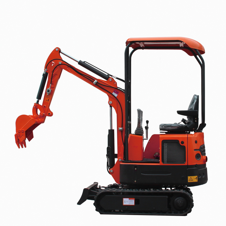 Everun Ere12 1.2ton Farm Garden Bucket Small Crawler Mini Excavator with CE Certificate
