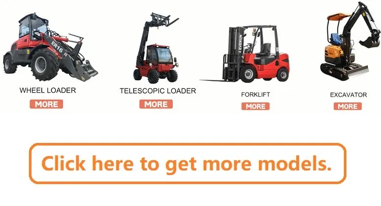 Everun New Designed Earth-Moving Machinery 800kg Er408 CE Certified Mini Wheel Loader