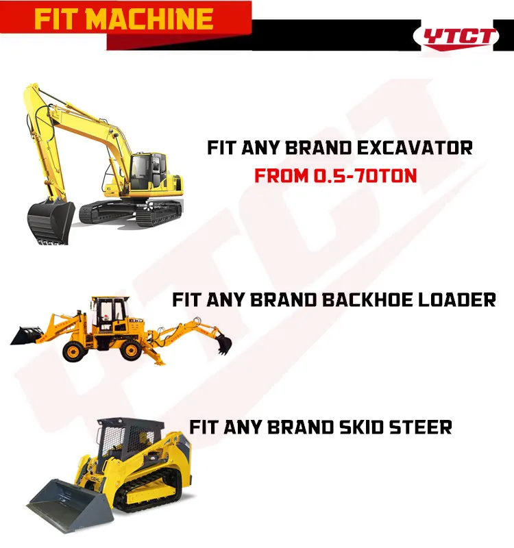 Excavator Hyundai Hydraulic Concrete Breaker Rock