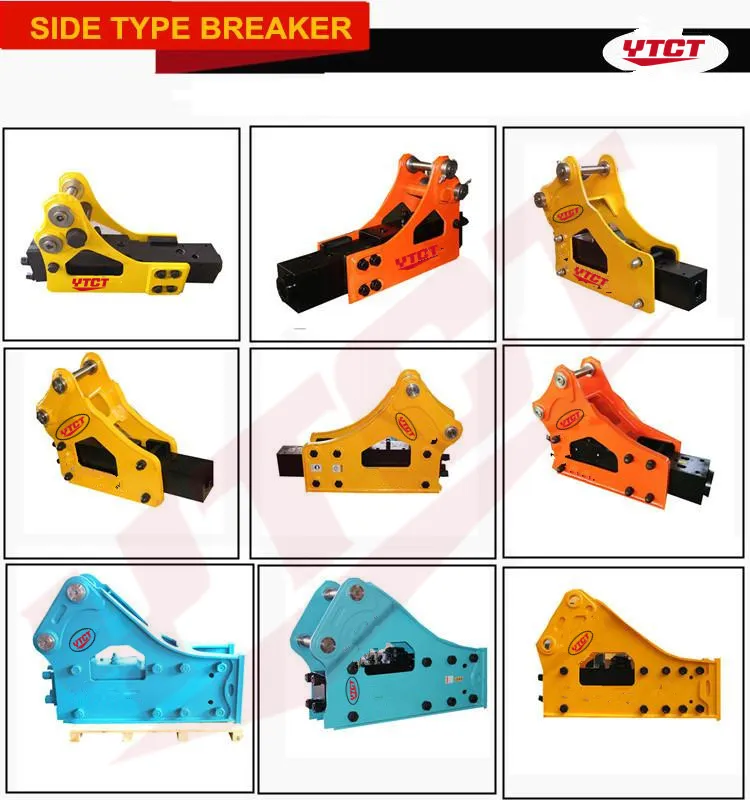 Excavator Hyundai Hydraulic Concrete Breaker Rock