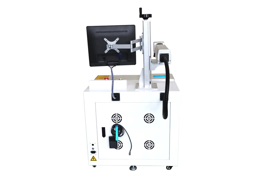 Expiry Date Printing Number Coding Logo Marking Laser Machine for Plastic Water Bottle Pharmaceutical Cosmetics Food PE PP Numbering Qr Bar Codes System
