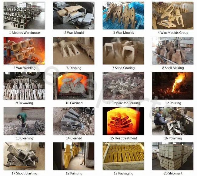 Factory Custom Esquina Derecha 944/950 General Purpose Weld-on Corner Rh T1350 One Bolt Corner Side Cutter