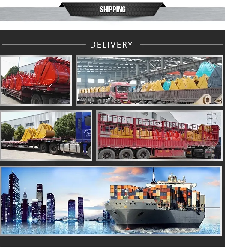 Factory Direct Selling Construction Machinery Standard Excavator Parts Excavator Tilt Bucket