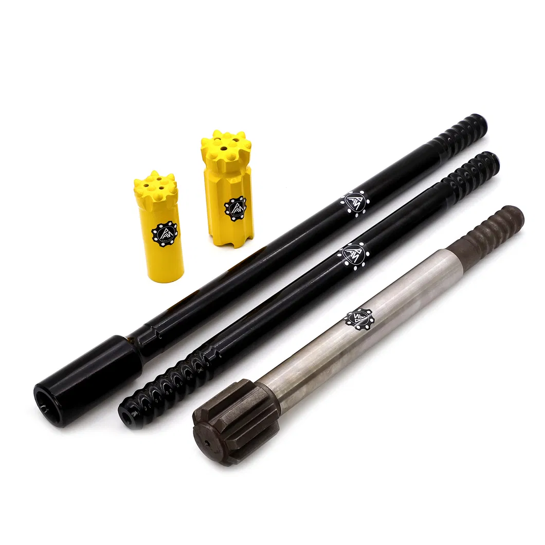 Factory Directly Provide Mining for Mine Hydraulic DTH Rock Drilling Rig 50m T38 T45 T51 Speed Rod