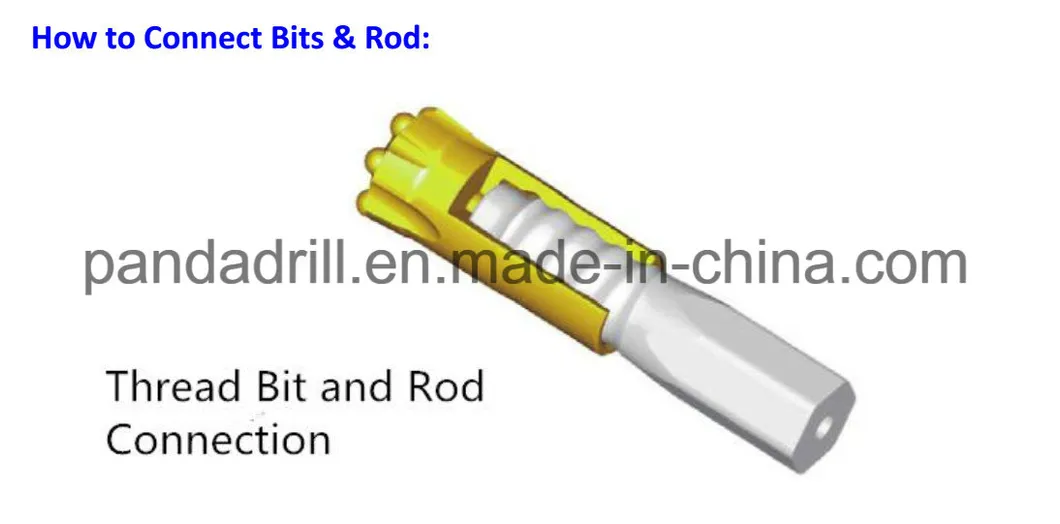 Factory Directly Provide Mining for Mine Hydraulic DTH Rock Drilling Rig 50m T38 T45 T51 Speed Rod