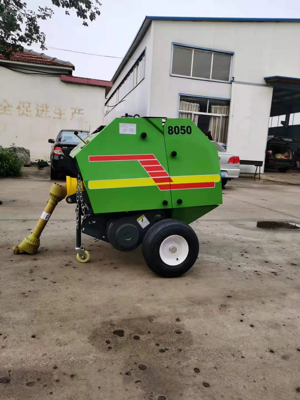 Farm Implement Mini Round Baler Machine Kw-1220 Animal Feed Baler