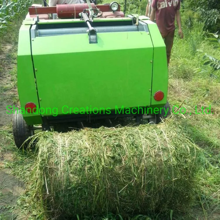 Farm Implement Mini Round Baler Machine Kw-1220 Animal Feed Baler