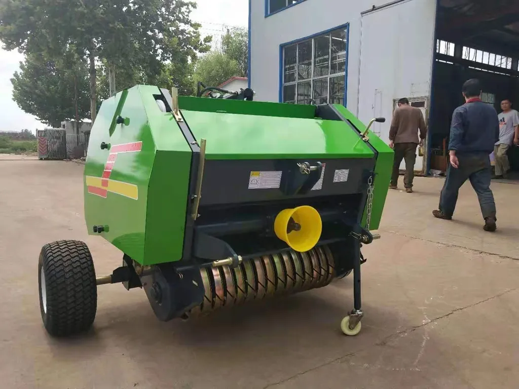 Farm Implement Mini Round Baler Machine Kw-1220 Animal Feed Baler