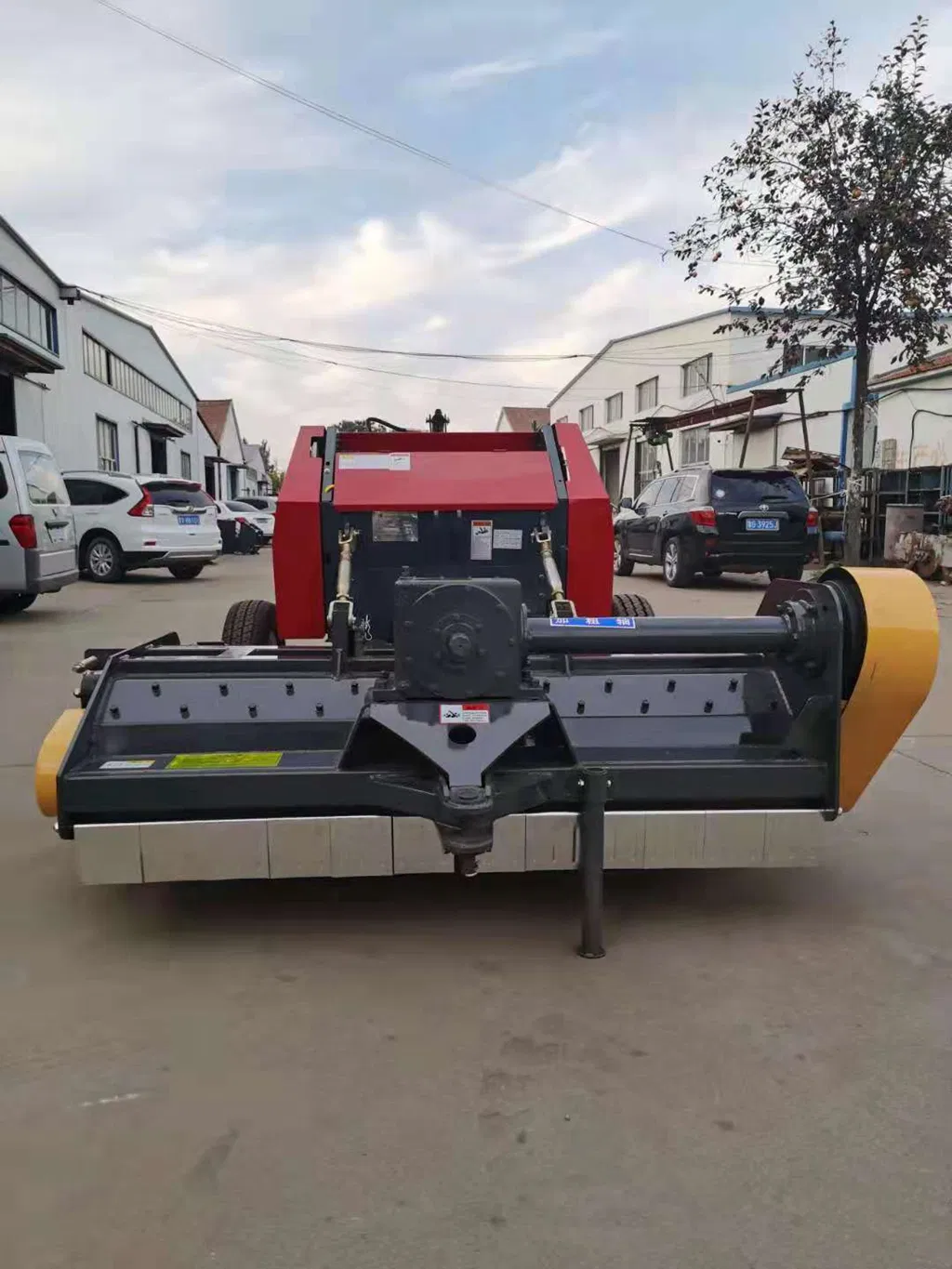 Farm Implement Mini Round Baler Machine Kw-1220 Animal Feed Baler