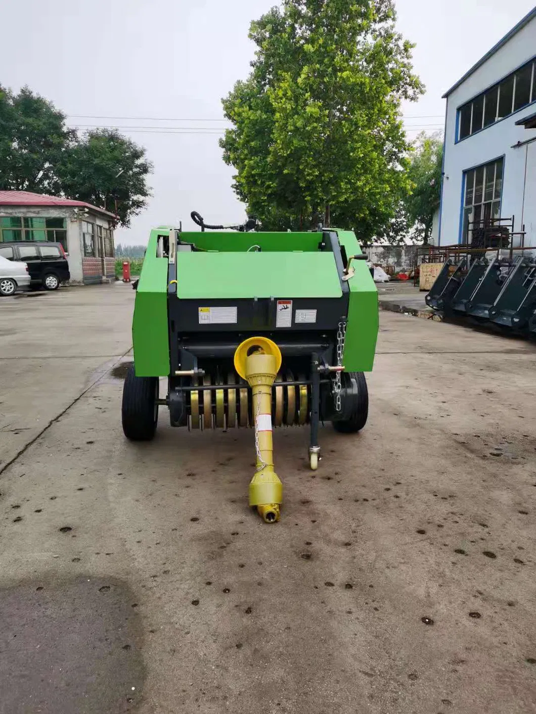 Farm Implement Mini Round Baler Machine Kw-1220 Animal Feed Baler