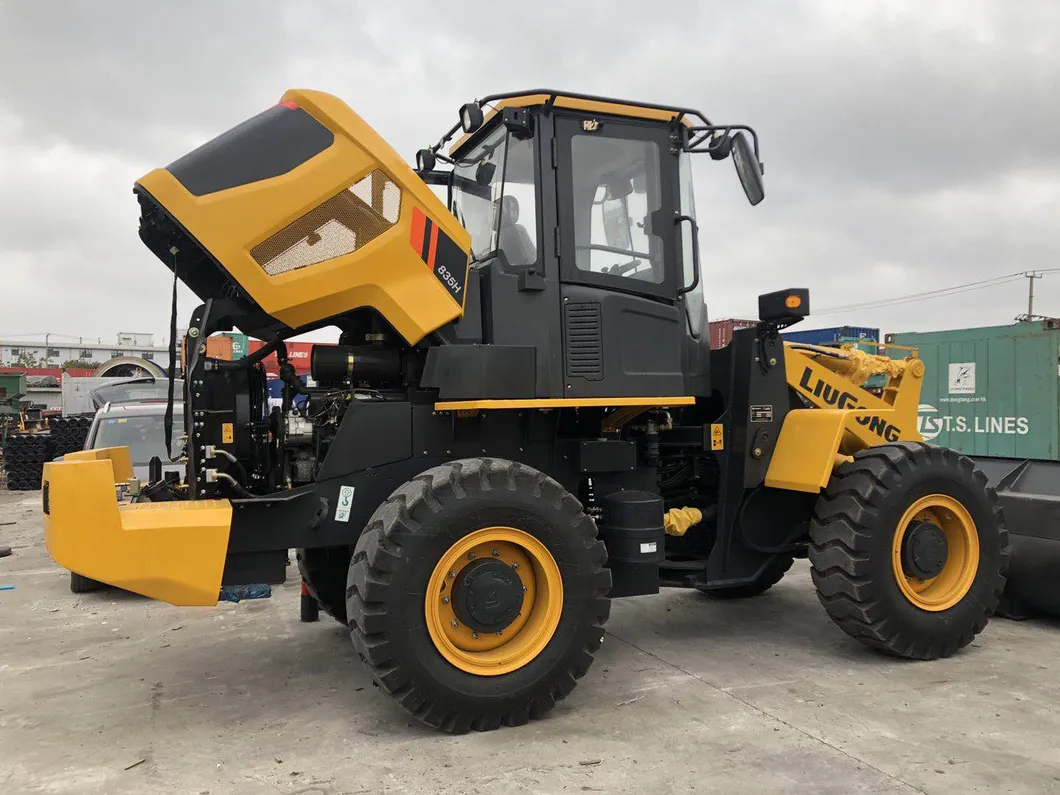 Front Loader 3 Ton Liugong Wheel Loader (CLG835H)