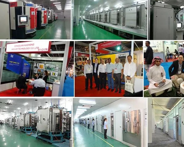 Hcvac Plastic Car Light Reflector High Vacuum Metalising Equipment Plant Machine