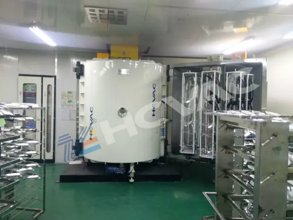Hcvac Plastic Car Light Reflector High Vacuum Metalising Equipment Plant Machine