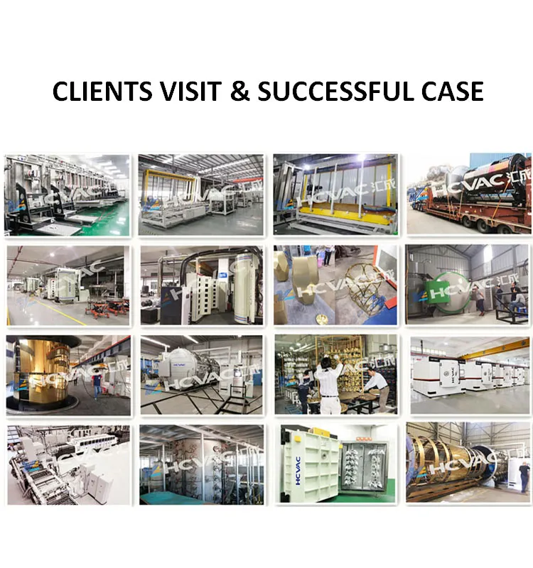 Hcvac Tiles Golden Color PVD Vacuum Coating Machine Ceramic PVD Coating Equipment