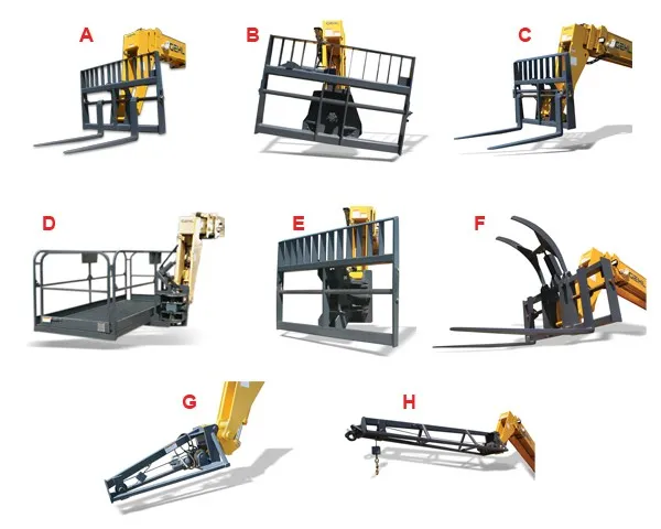 Heavy Duty 3000kg Telescopic Boom Wheel Loader for Construction