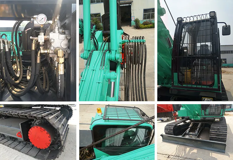 Hf330 Crawler Hydraulic Rotary Drill/Drilling Rig for Foundation Engineering
