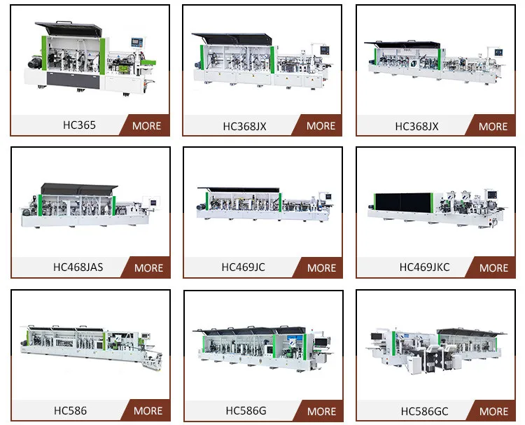 Hicas Automatic Wood PVC Edge Banding Machine Edge Bander